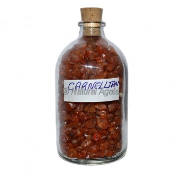 Carnelian Meditation Big Bottle Chips