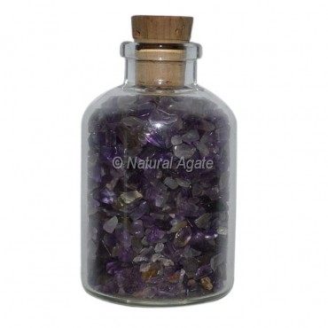 Amethyst Meditation Small Bottle Chips