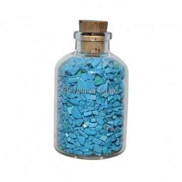 Turquoise Meditation Small Bottle Chips