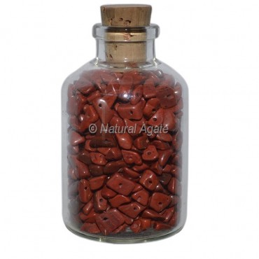 Red Jasper Meditation Small Bottle Chips