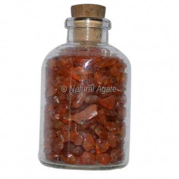 Carnelian Meditation Small Bottle Chips