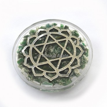 Throat Chakra Orgone Coaster