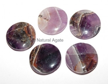 Amethyst Round Disc