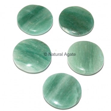 Green Aventruine Round Disc