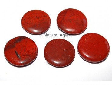 Red Jasper Round Disc