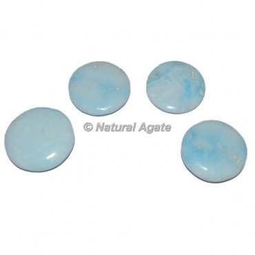 Blue Aragonite Palm Stone