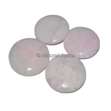 Pink Aragonite Palm Stone