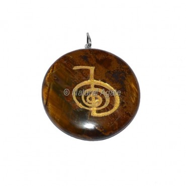 Tiger Eye Choko Reiki Pendant