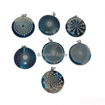 Assorted Mix Disc Pendants