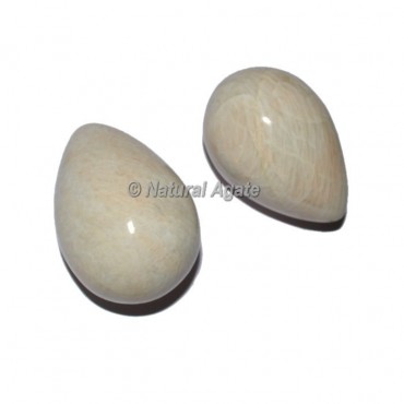 Cream Moonstone Eggs small