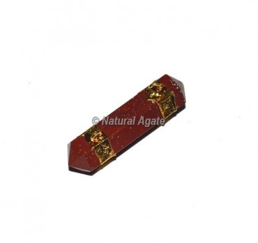 Red Jasper Double Terminated Pencil Pendants