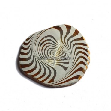 3D Engraved Design On Agate Slice