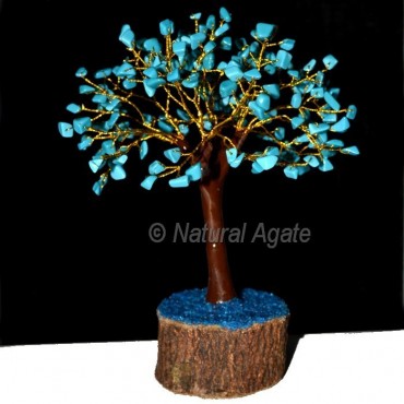 Turquoise 160 Chips Tree Palm Tree