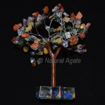 Pentagram Star Orgone Chakra Tree