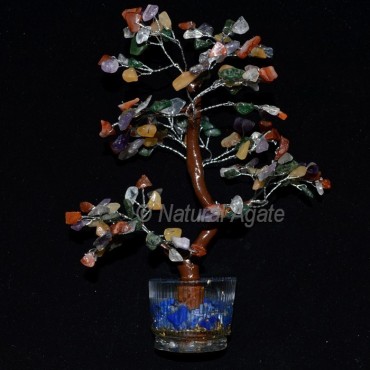 Mix Gemstone Orgone Chakra Tree