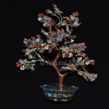 Assorted Gemstone Orgone Gemstone Tree