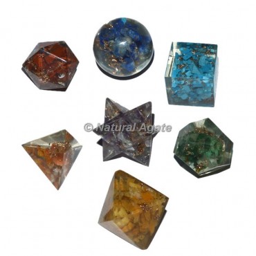 Orgone Seven Chakra Geometry Set