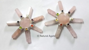 Rose Quartz Chakra Energy Generator