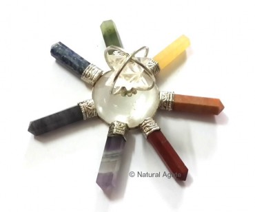 Chakra Energy Generator With Crystal Star