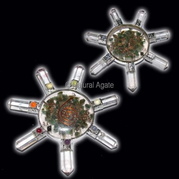 Orgone Chakra Generator with Chakra Cabs