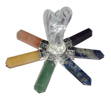 Crystal Angels with 7 Chakra Point Generator