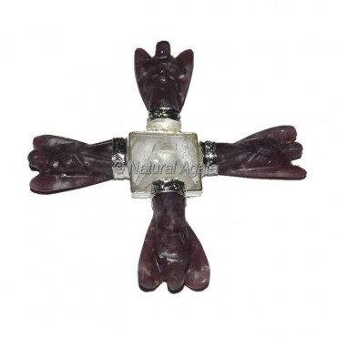 Lepidolite Angel Healing Generator