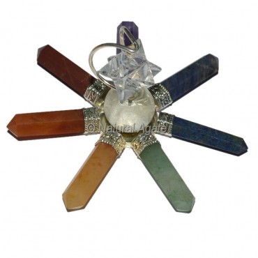 Chakra Generator With Merkaba Star