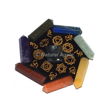 Seven Chakra Pencil Orgone Generator