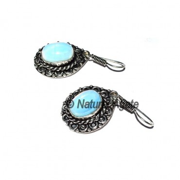 Opalite Oval Earrings