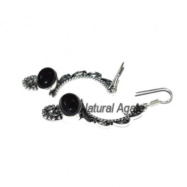 Black Onyx Fashion Earrings