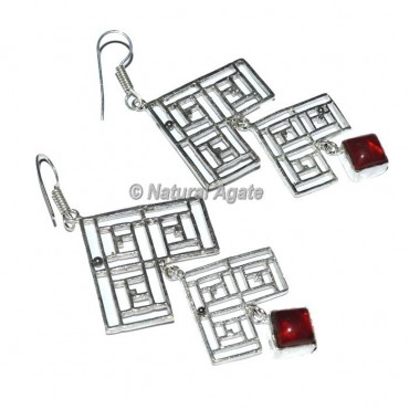 Garnet Healing Earrings