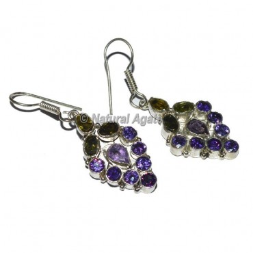 Amethyst Stone Earrings