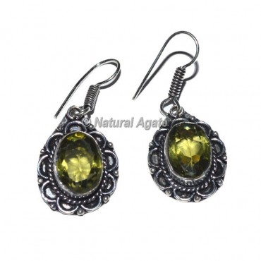 Lemon Quartz Earrings