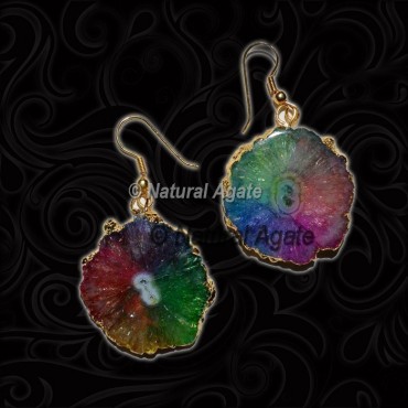 Colorful Slices Earrings