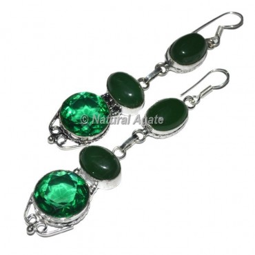 Green Aventurine Healing Earrings