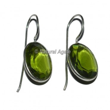 Imitation Oval Earrings