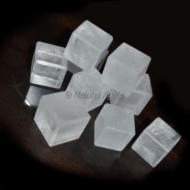 Crystal Quartz Healing Cubes