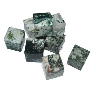 Tree Agate Cubes