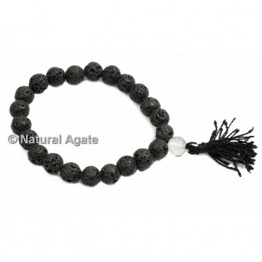 Lava Stone Healing Yoga Bracelet