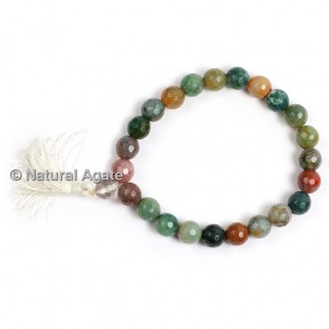 Fancy Jasper Faceted Healing Yoga Bracelet