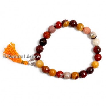 Mookaite Faceted Healing Yoga Bracelet