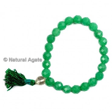 Green Aventurine Faceted Healing Yoga Bracelet