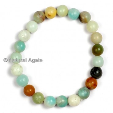 Mix Stone Aqua Healing Yoga Bracelet