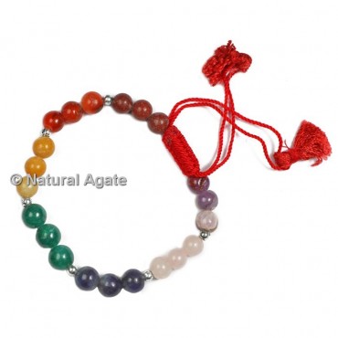 Fancy Seven Chakra Healing Yoga Bracelet