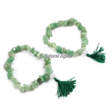 Green Aventurine Chips Healing Yoga Bracelet