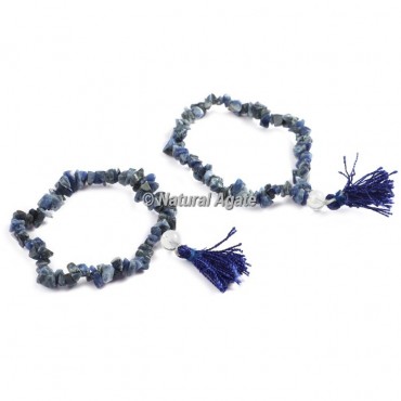 Sodalite Chips Healing Yoga Bracelet