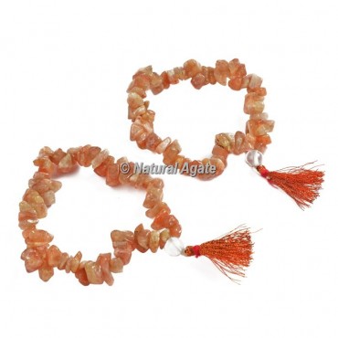 Sunstone Chips Healing Yoga Bracelet