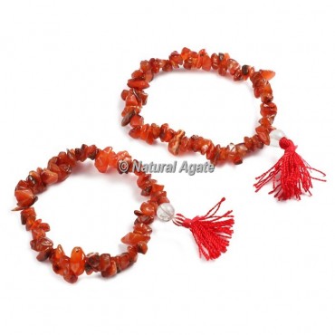 Carnelian Chips Healing Yoga Bracelet