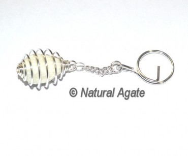 Moonstone Cage Keychain