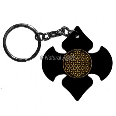 Flower of life Acrylic Keychain